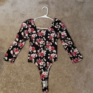Floral bodysuit